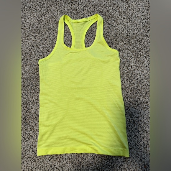 lululemon athletica Tops - lululemon athletica Yellow Tank Top